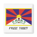 Tibet Flag magnets