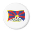 Tibet Flag Magnet by LivingFlags2 Tibet Flag Magnet