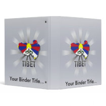 Tibet Flag Map 2.0 Vinyl Binder