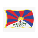 Tibet Flag Postcard by livingflags Tibet Flag Postcard