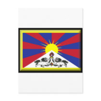 Tibet Flag postcards