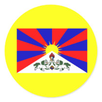 Tibet Flag stickers