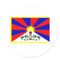 Tibet Flag stickers by Dogwing Tibet Flag stickers