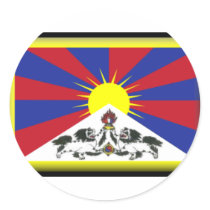 Tibet Flag stickers by jacinto888 Tibet Flag stickers