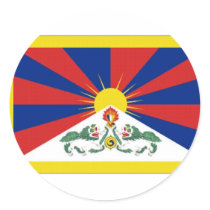 Tibet Flag stickers by All_Flags Tibet Flag stickers