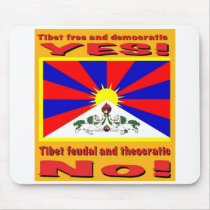 Tibet free and democratic mousepads by Cactus42 Tibet free and democratic mousepads