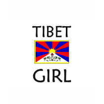 TIBET GIRL t-shirts