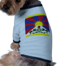 Tibet High quality Flag Pet Clothes