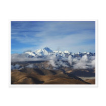 Tibet | Qomolangma * Mt Everest Travel Postcard by fat_fa_tin Tibet | Qomolangma * Mt Everest Travel Postcard