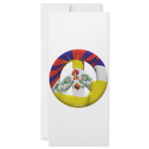 Tibet Rack Card Design