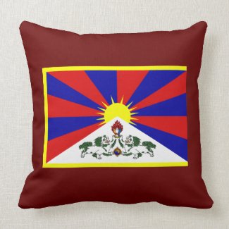 Tibet Throw Pillows