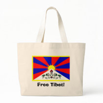 Tibetan Flag - Free Tibet! bags