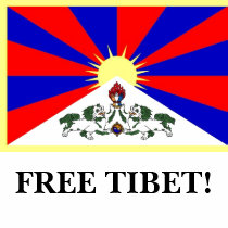 Tibetan Flag - FREE TIBET! t-shirts