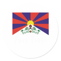 TIBETAN FLAG stickers