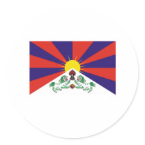 TIBETAN FLAG stickers