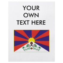 Tibetan Flag T-shirts and Gifts Custom Flyer