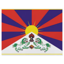 Tibetan Flag T-shirts and Gifts Custom Flyer