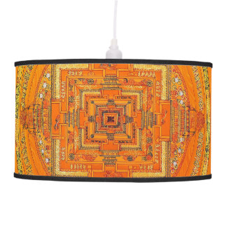 TIBETAN MANDALA PENDANT LAMP