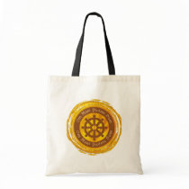 Tibetan Mantra Dharma Wheel bags by BuddhaGifts Tibetan Mantra Dharma Wheel bags