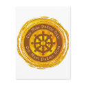 Tibetan Mantra Dharma Wheel postcards