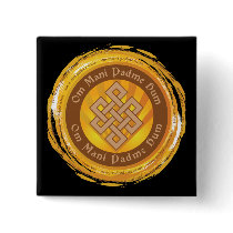 Tibetan Mantra Endless Knot Pins