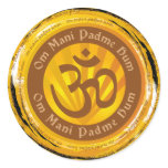 Tibetan Mantra with Aum Symbol Stickers