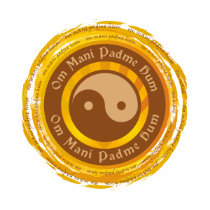 Tibetan Mantra Yin Yang t-shirts by BuddhaGifts Tibetan Mantra Yin Yang t-shirts