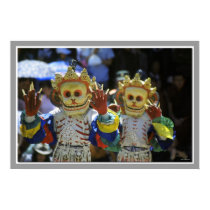 Tibetan Monk Dancers posters
