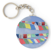 Tibetan Prayer Flags Keychains