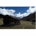 Tibetan prayer wall, Langtang Valley, Himalayas, N Acrylic Cut Out