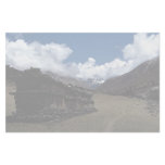 Tibetan prayer wall, Langtang Valley, Himalayas, N Stationery