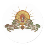 Tibetan Snow Lion stickers