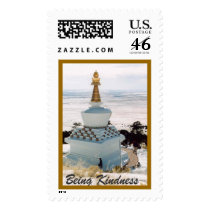 Tibetan Stupa in Colorado postage