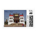 Tibetan Temple postage by linlin1218 Tibetan Temple postage