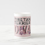 Tibetan Terrier DIVA Bone China Mug