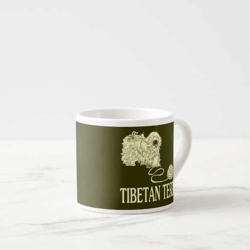 Tibetan Terrier Espresso Mug