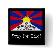 tibetflag, Pray for Tibet buttons