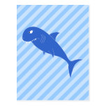 Tiburón azul postales