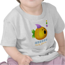 Tiburón de la gota - oro camiseta