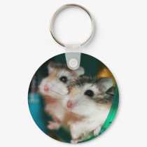 Tic and Tac - Keychain by roborovskihamsters Tic and Tac - Keychain
