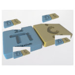 Tic as Ti Titanium and C Carbon Letterhead