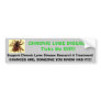 tic, CHRONIC LYME DISEASETicks Me Off!!!, Suppo... Bumper Stickers