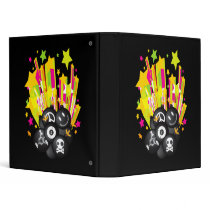 Tic_Tac_Bomb Vinyl Binder