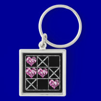 tic tac ....heart keychains