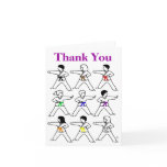Tic Tac Toe Kids Thank You Cards