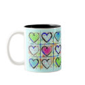 Tic Tack Toe Heart mugs by nitinsarkar Tic Tack Toe Heart mugs