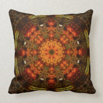 "Tic Toc Frolic II" Mandala Pillow