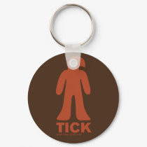 TICK CLONE keychain by avipaulweinstein TICK CLONE keychain