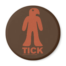 TICK CLONE magnet by avipaulweinstein TICK CLONE magnet