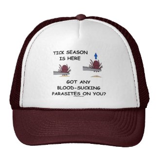 Tick-Season Is Here Got Blood-Sucking Parasites On Hats
